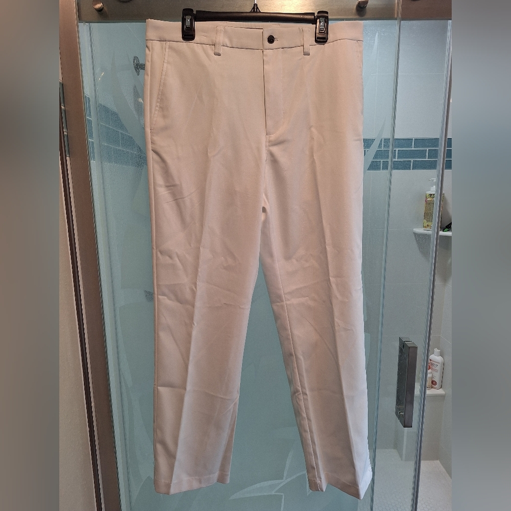 Callaway Men's Dress Pants in White Golf Pants New